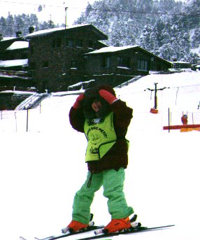 Mireia a la neu