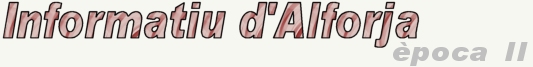 Informatiu d'Alforja