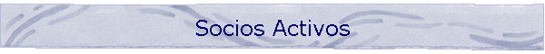 Socios Activos