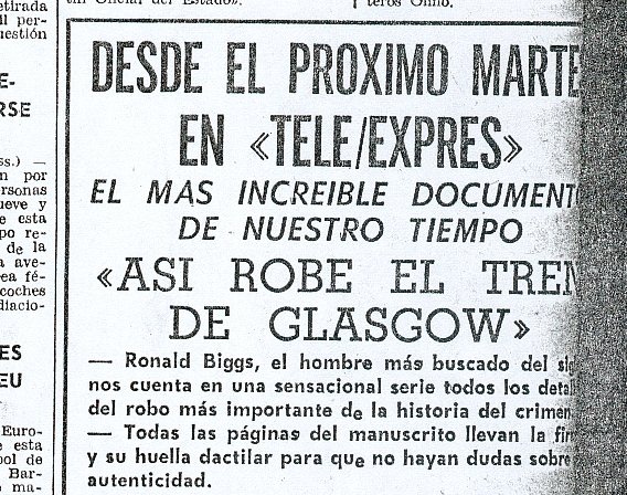 El robo del siglo...