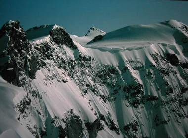 Cara est del Monte Rosa