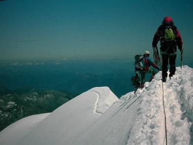 Aresta somital de la Parrotspitze