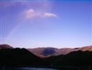 New Zealand Alps' rainbow