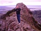 Ian on the edge for the best photo!
