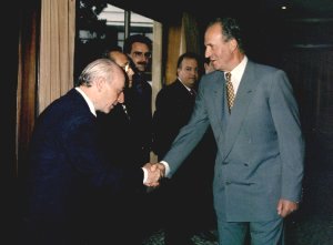 Visita a S.M., D. Juan Carlos I