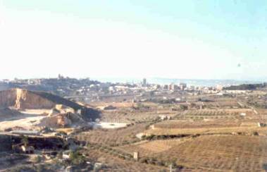 Tarragona des de l'ermita del Llorito