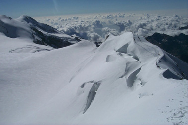 Cresta sud-est del Castor
