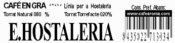 Caf�s E. Hostaleria