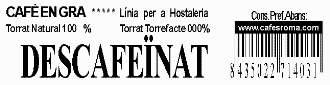 Caf�s Descafe�nat