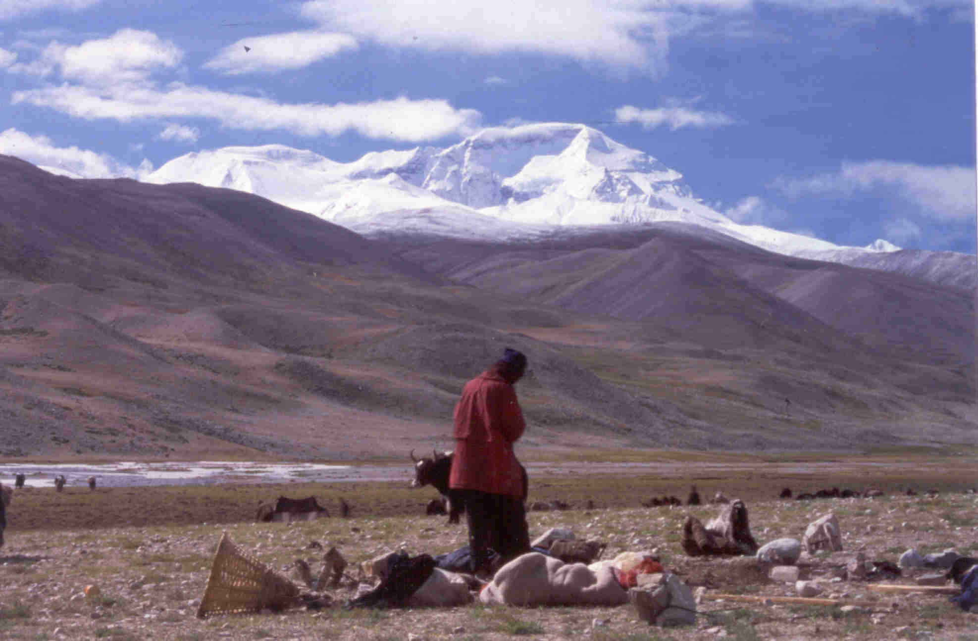 El Cho Oyu vist des del nord