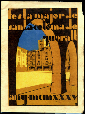 Col�lecci� personal de programes de la Festa Major de Santa Coloma de Queralt
