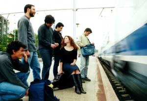 Esperant el tren que ens porti a gravar un disc...