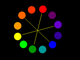 colores complementarios