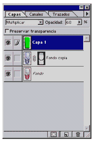 Modificando la opacidad