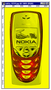 Resultado sin canal azul