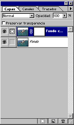 A�adiendo una m�scara de capa