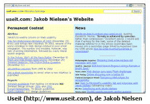 Useit (http://www.useit.com), la web de Jakob Nielsen