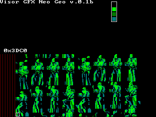 Sprites Viewer Fatal Fury Cartritge