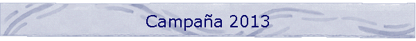 Campa�a 2013