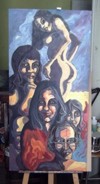 Autoretrato3  60x120  Oleo