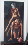 Muerte  60x120  Oleo