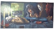 Muerte  60x120  Oleo