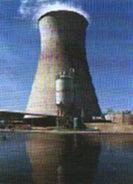 Estanque y torre de refrigeraci�n de Eneco