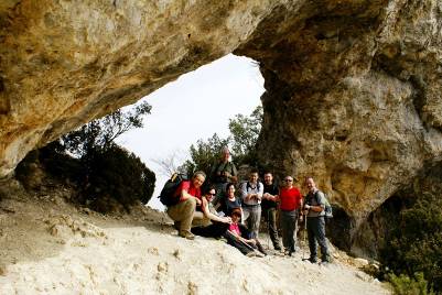 A la Roca Foradada de Mont-ral