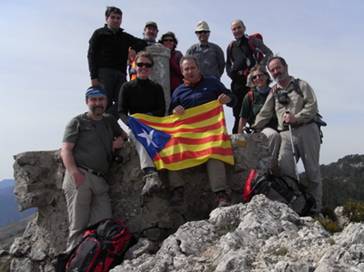 al cim del pic Espina