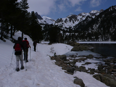Vorejant l'estany de Ratera