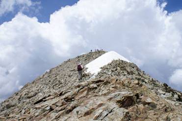 arribant al pic de l'Infern