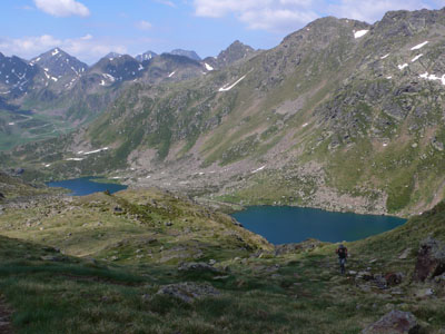 estanys del Mig i de M�s Amunt del circ de Tristaina