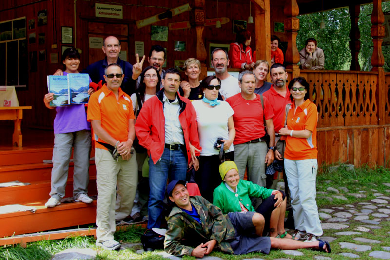 A la base Visotnik l'endem� d'acabar el trek amb Grigori i T�nia