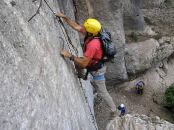 C:\Users\Pere Lopez\Desktop\Nueva carpeta\2011-06-29 Ferrata Canal de les Dames (Montserrat) (003).JPG