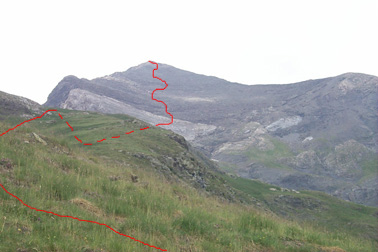 Via normal del Robi�era 3.003 m