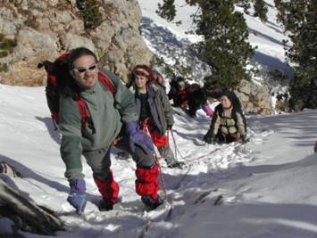 Arribant al coll Verdet