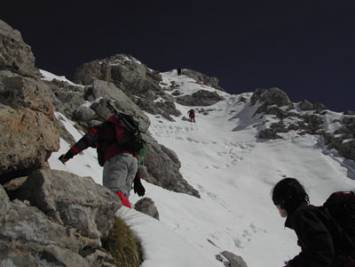 Arribant al cim del Pedraforca