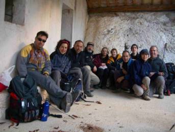 A l'ermita de la Foia de Cabac�s
