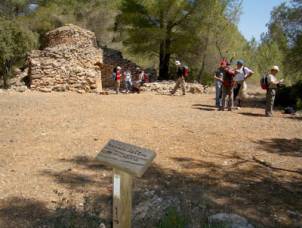Barraca de l'era del mas de la Capona