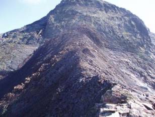 Cresta sud de la punta del Sabre