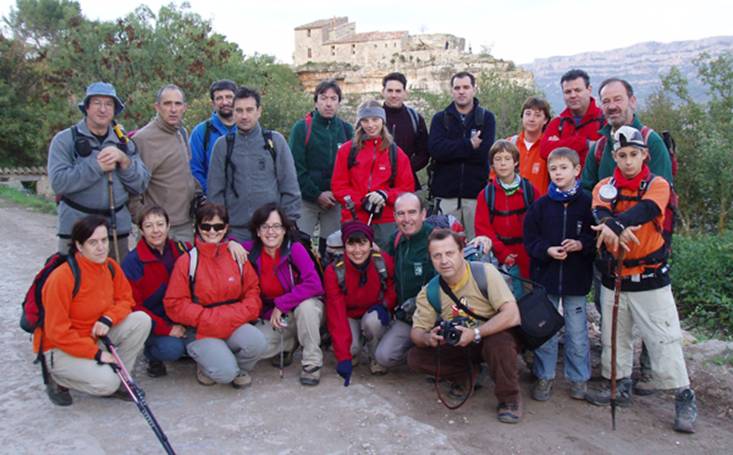 Sortida del refugi Cir�ac Bonet de Siurana