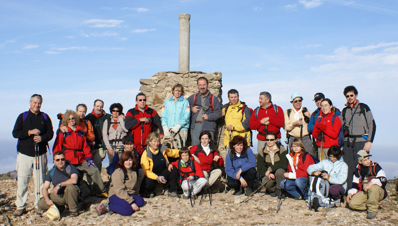 el grup al Piló dels Senyalets