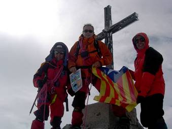 al cim de l'Allallinhorn