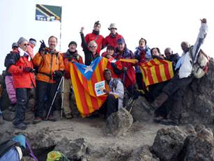 Cim del Mount Meru, a 4.565 m