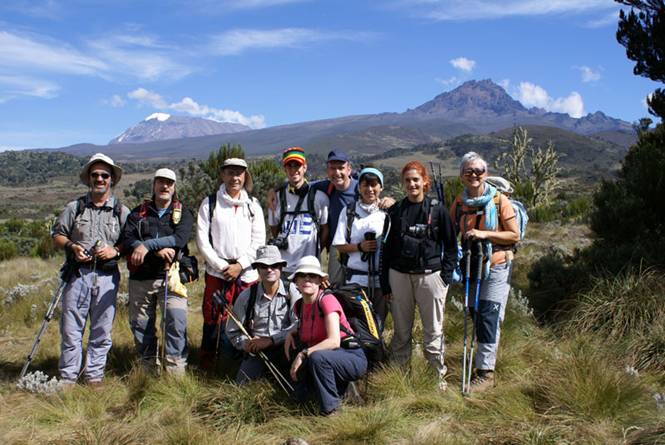 El grup d'expedicionaris.