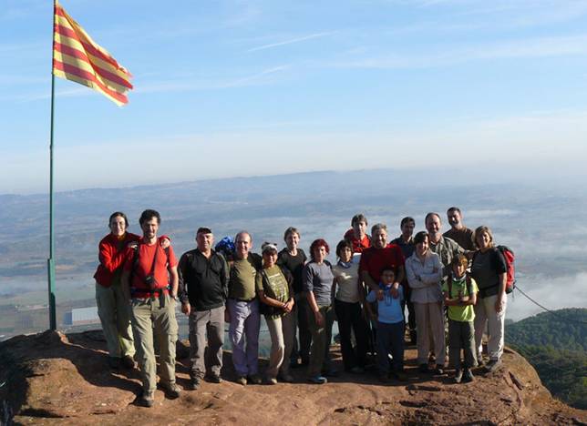 mirador de la Conca de Barber� a l'ermita de Sant Joan de la Muntanya