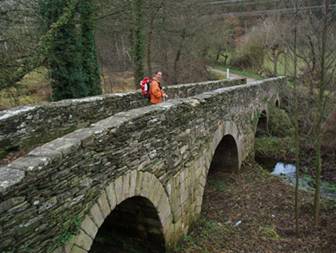 Ponte Aspera sortint de Sarria