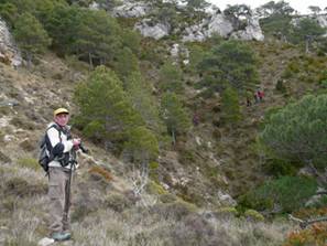 pujant al castell de l'Airosa
