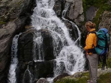 una cascada del circ d'Espingo