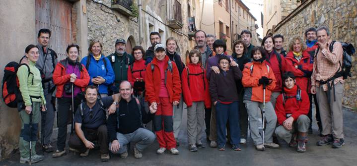 sortida de Vilanova de Prades